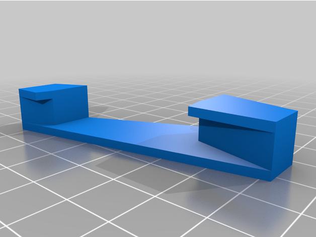 minimaliste étrier titulaire soutien 3D print model - Mito3D