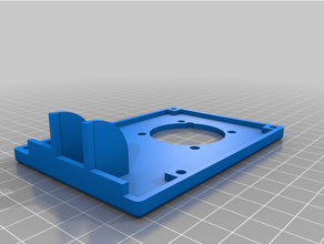 40mm Ventilator montieren Himbeere pi 4 4b Fall Mantel Raspi Remix 3d print model - Mito3D