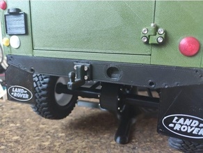 3dsets landy trailer gancio traino rccrawler rc macchina scalerc 3d print model - Mito3D