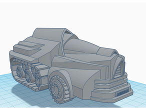 civil veículo martelo guerra 40k scifi carro adepto mecanicus infinidade jogos miniatura cenário miniwargaming setor terreno jogo 3d print model - Mito3D
