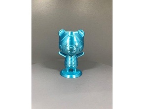 oso azul animal cruce amiibo animales anime cachorro lindo arte fan figura figurilla juego juegos mini nintendo escultura estatua cambiar interruptor juguete juguetes videojuego 3d print model - Mito3D