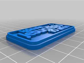 customized multi tag - beta 3d print model - Mito3D