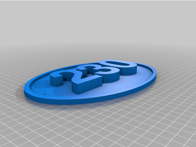 personalizado rua 3D print model - Mito3D