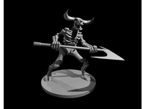 Minotaur Skelett Aktualisiert 3d print model - Mito3D