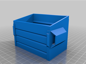 deposito lixo partes remixar bin 3d print model - Mito3D