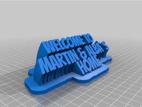 Martin album casa 3d print model - Mito3D