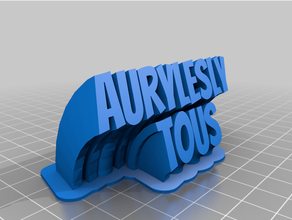 lesly tous customized 3d print model - Mito3D