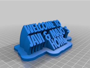 javi casa angepasst 3d print model - Mito3D