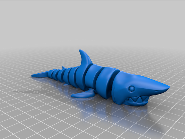shark modified 3D print model - Mito3D