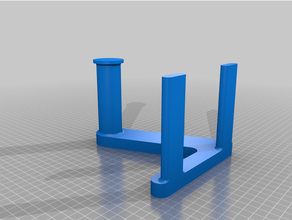 Stand Spule Filament 3d print model - Mito3D