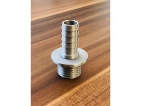 tubo flessibile connettore m20 diametro 16 3d print model - Mito3D