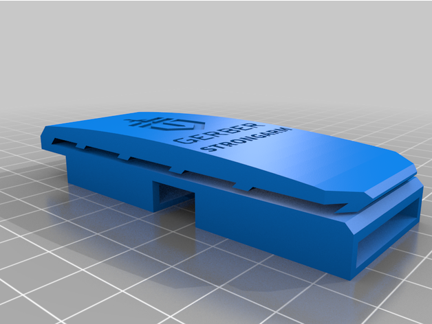 gerber starker Arm molle Clip Adapter Tiefer Messer 3D print model - Mito3D