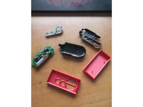 car alarm remote control case 3d print model - Mito3D