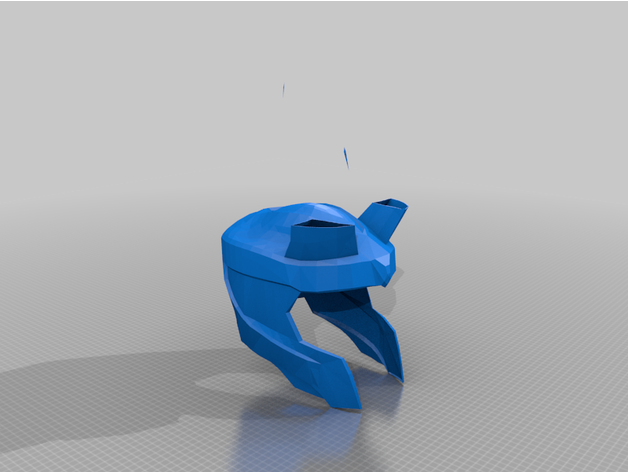 Loki casque 3D print model - Mito3D