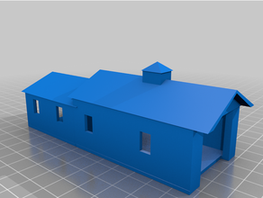 amityville house boat 3d print model - Mito3D
