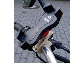 grefay adapter motorrad lenker 22mm 22mm bikeholder bikemount cellphone holder fahrrad fahrradhalterung grefay handyhalterung lenker motorbike motorrad