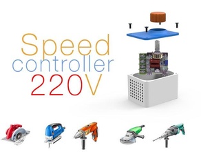 vitesse manette 220v 3d print model - Mito3D