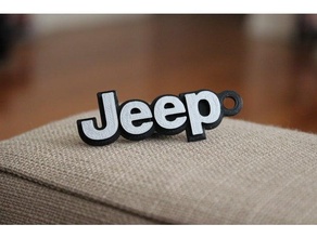 jeep keychain accessory accesory automobile car chain key keyring 3d print model - Mito3D