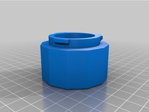 customized bayonet container3 3d print model - Mito3D