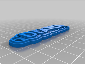 Diana personalizzato 3d print model - Mito3D