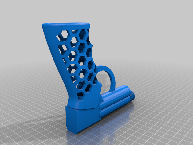 Spielzeug Gewehr Zeitschrift Schalldämpfer auslösen 3D print model - Mito3D
