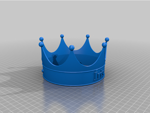 coroa íris personalizado 3d print model - Mito3D