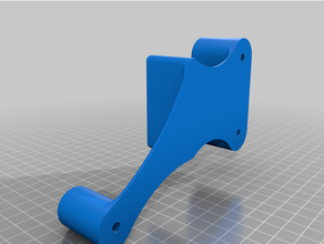 Sıcak tutkal tabanca Kulp destek araç 3d print model - Mito3D