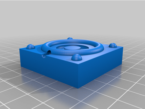 personalizzato parametrico ring test 3d print model - Mito3D