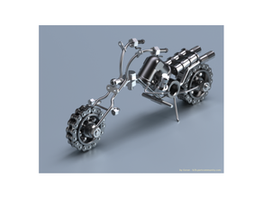 chopper scultura 3d print model - Mito3D