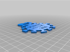 Hersteller Schlüsselring 3d print model - Mito3D