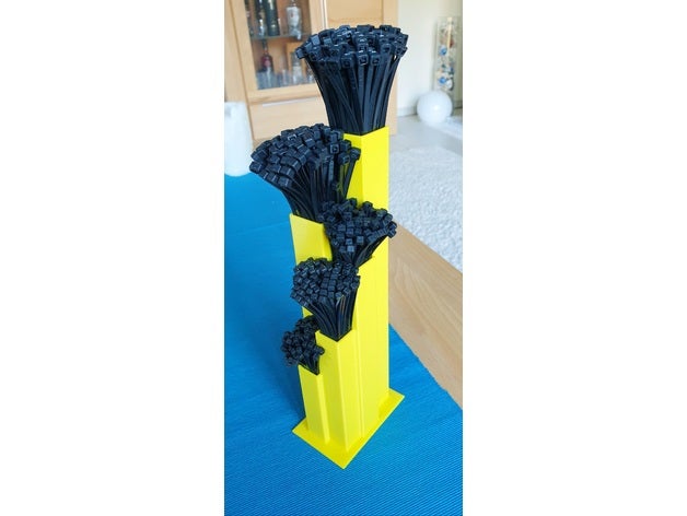 bridas cables organizador 3D print model - Mito3D