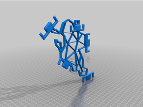 cadre foto charente marittimo origami geografia 3d print model - Mito3D