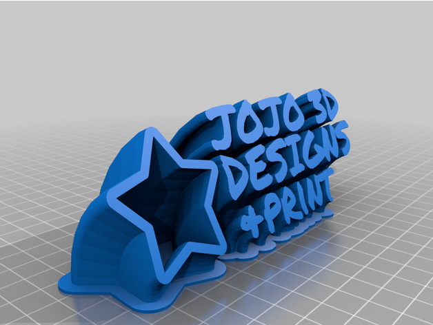 jojo3dprint2pm customized 3D print model - Mito3D