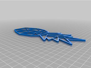 angepasst Origami Ananas 3d print model - Mito3D