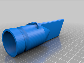 customized dyson nozzle 3d print model - Mito3D