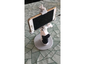 phone holder gopro mount halter halterung handyhalter handy mobile stand smartphone soporte celular movil 3d print model - Mito3D