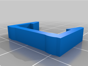 ultibots d300vs led clip d300 holder d300vs-plus 3d print model - Mito3D