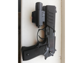 cyma cm126 barrel picatinny rail adapter airsoft pistol 3d print model - Mito3D