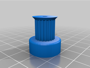 parametric pulley test 2 customized 3d print model - Mito3D