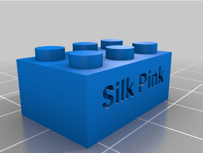 silk pink 3d print model - Mito3D