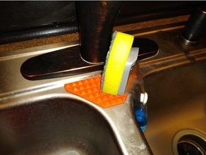 bodur lavabo levrek mutfak araç çalı 3d print model - Mito3D