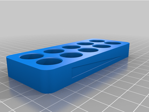 pilas soporte aa Talla batería 3d print model - Mito3D