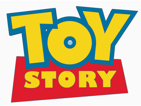 brinquedo história logotipo hd Disney pixar 3d print model - Mito3D
