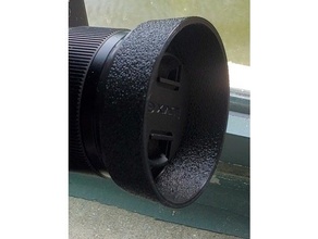 panasonic 425mm f17 lente cappuccio telecamera m43 mft micro terzi olimpo 3d print model - Mito3D