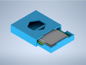 CPU boîte prise 1155 aimant protection 3d print model - Mito3D