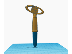 marinheiro mercúrio transformação caneta lua varinha 3d print model - Mito3D