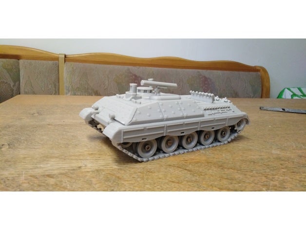 Bundeswehr Jagdpanzer yeniden düzenleme 275 rc aramak jaguar 1 model panzer tank araç 3D print model - Mito3D