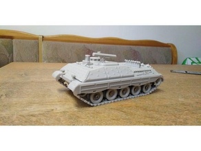 bundeswehr jagdpanzer remixare 275 rc chiamata giaguaro 1 modello panzer serbatoio veicolo 3d print model - Mito3D