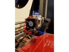 fan duct geeetech i3 prob cooling freecad mk8 3d print model - Mito3D