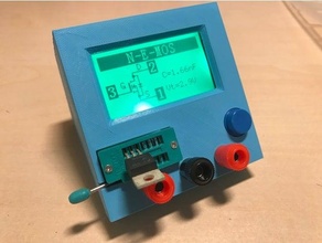 küçük e lab lcr t4 test cihazı yeniden düzenleme 3d print model - Mito3D